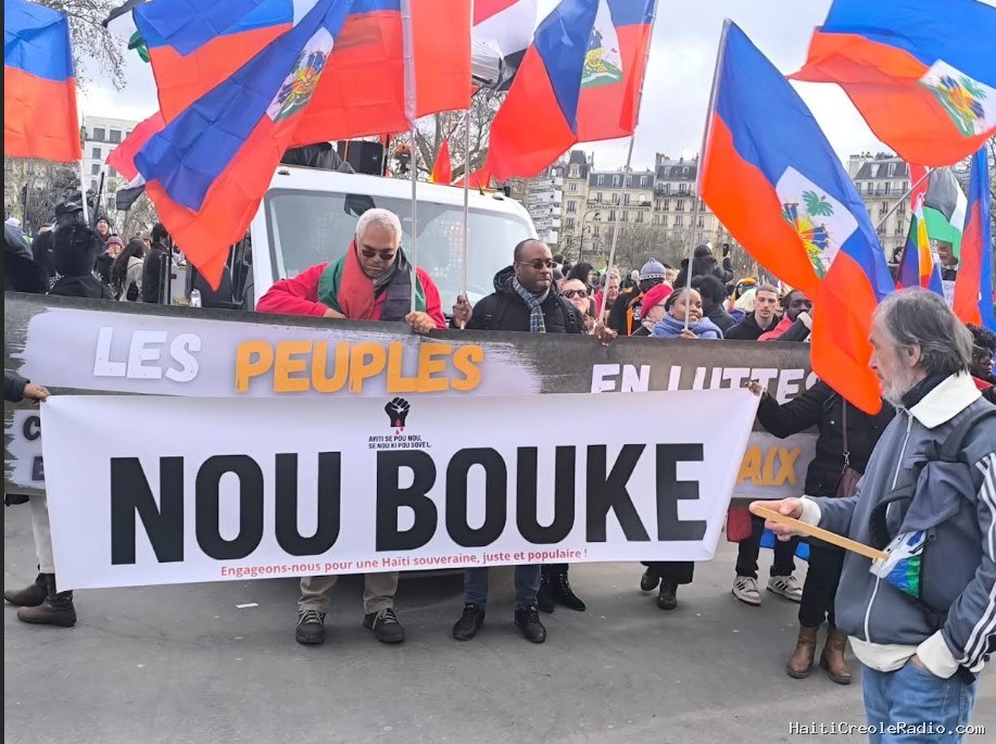 Le mouvement Nou Bouke dénonce les propos mensongers de la ministre Raina Forbin devant le Conseil de sécurité de l’ONU et exige sa démission