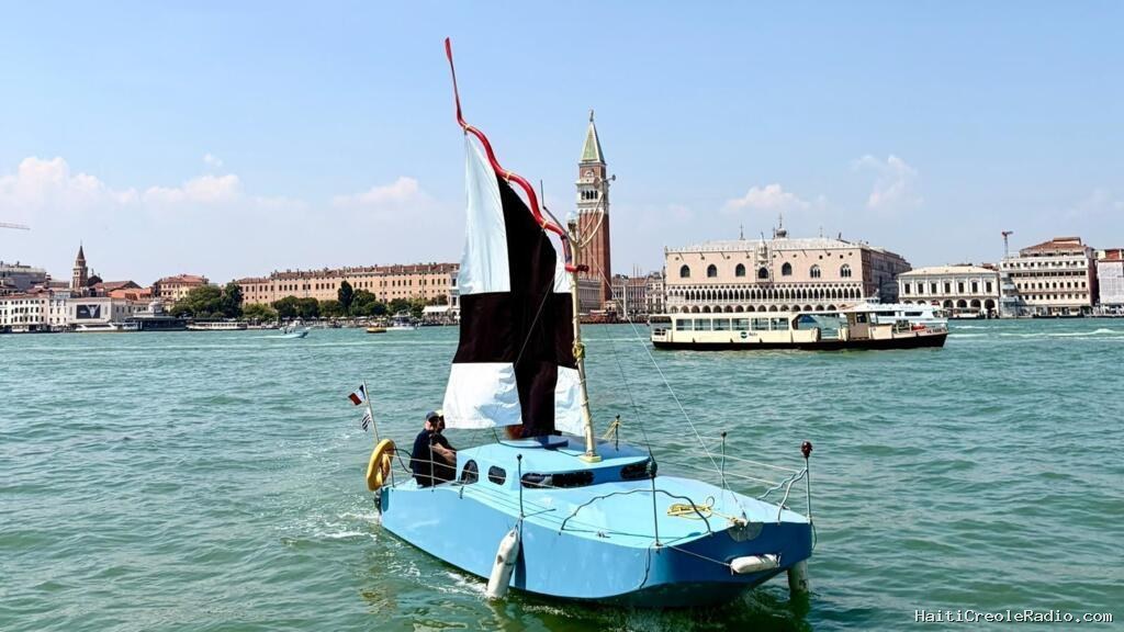 Le poétique «Pavillon breton», bateau à voile peu commun, s'invite à la Biennale d'Art de Venise