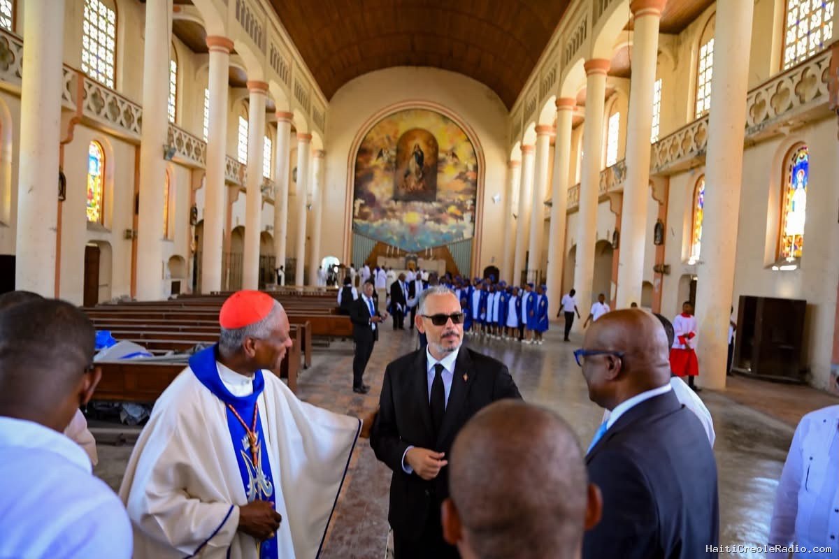 Le Premier ministre Alix Didier Fils-Aimé aux Cayes pour célébrer Notre-Dame de l’Assomption