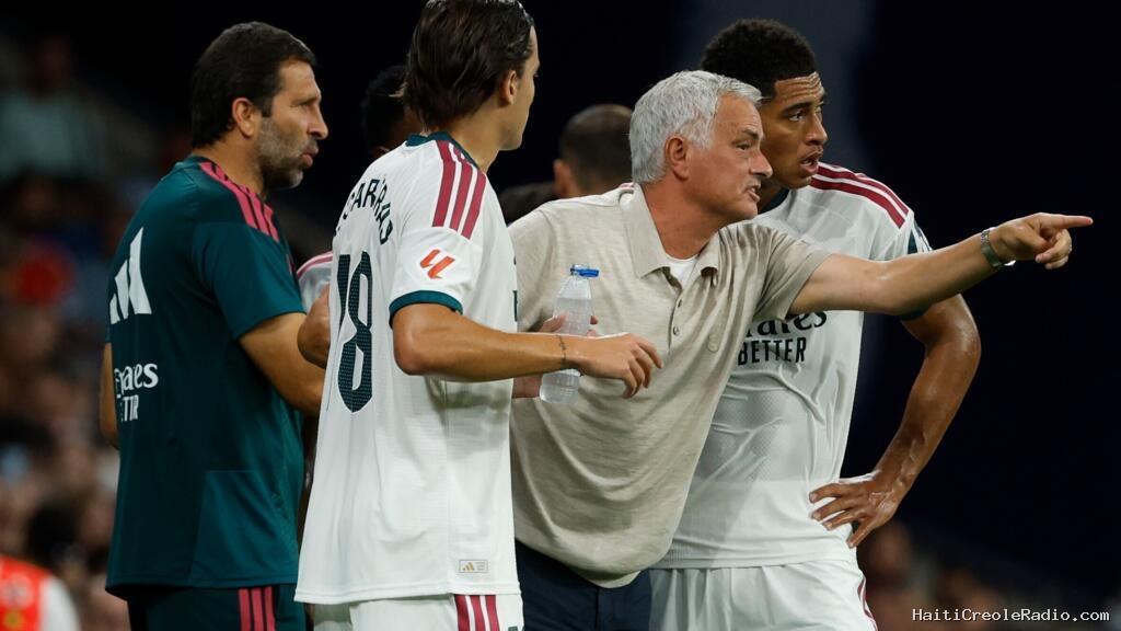 Le Real Madrid vient à bout de l'Espanyol Barcelone pour la première du retour de Mourinho