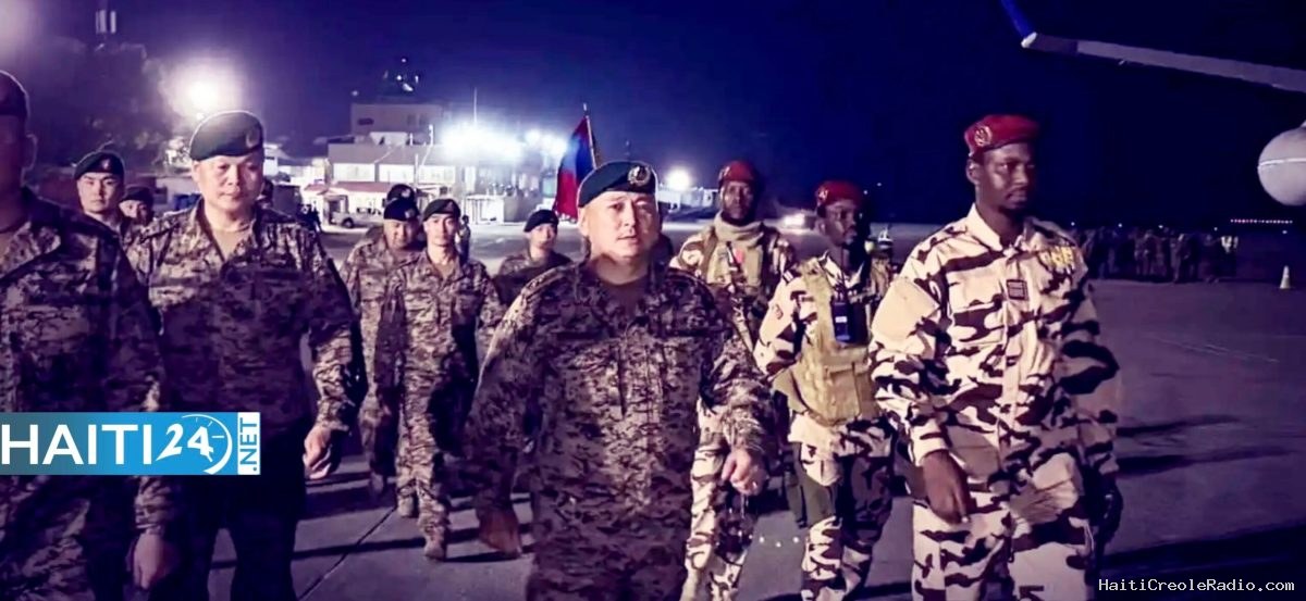 Les États-Unis saluent l’arrivée du Major Général Erdenebat Batsuuri à la tête de la FRG en Haïti