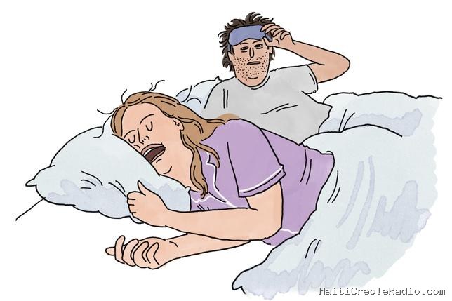 Les femmes ronflent-elles moins que les hommes ?