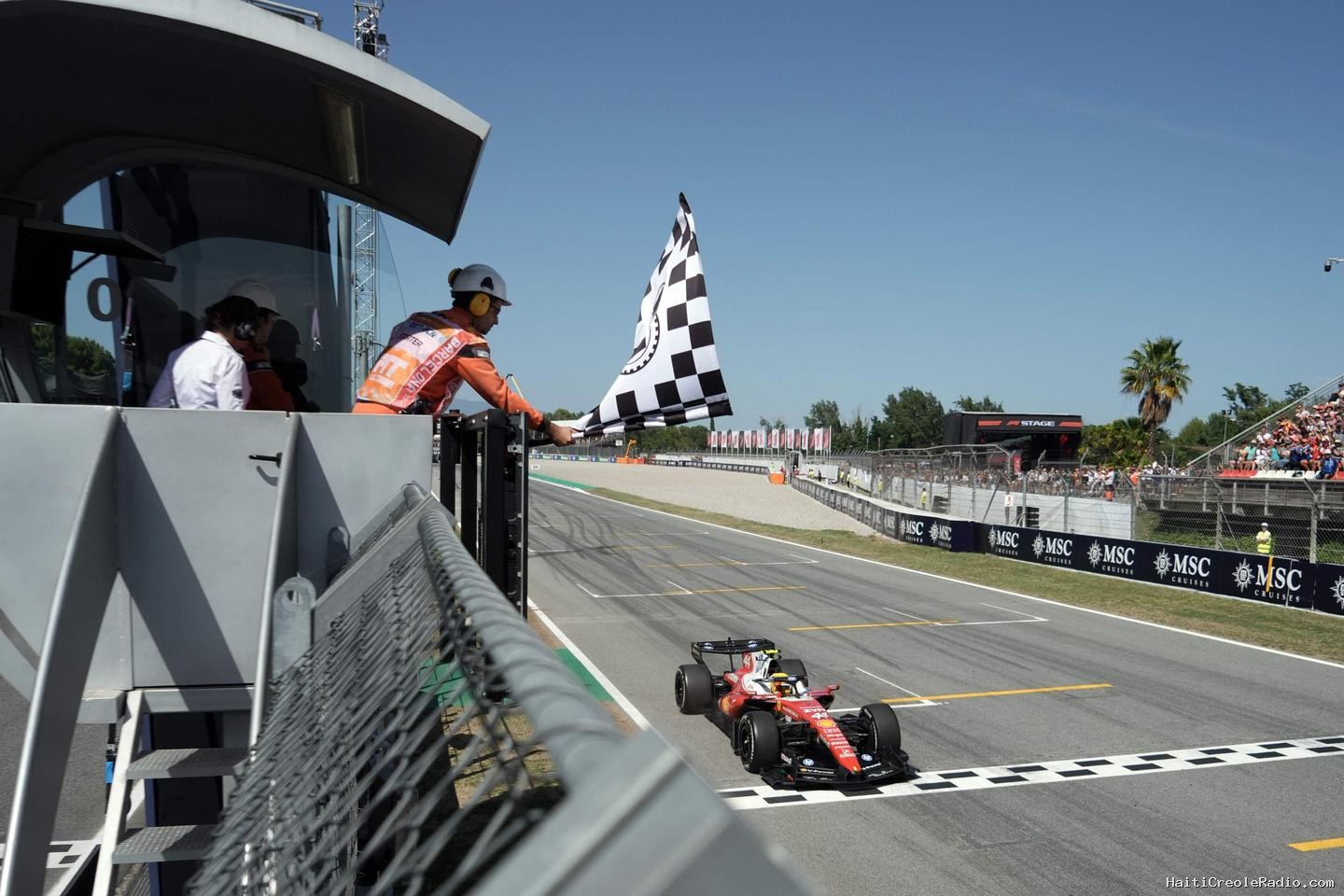 Lewis Hamilton renoue avec la victoire au Grand Prix de Barcelone, son premier succès avec Ferrari