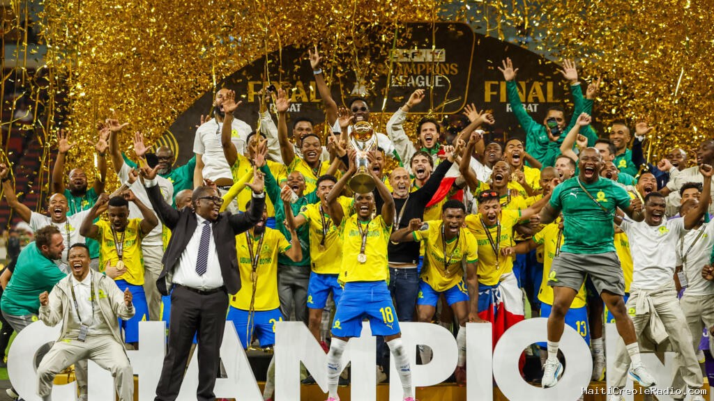 Ligue des champions CAF: le Mamelodi Sundowns remporte la compétition face à l’AS FAR Rabat