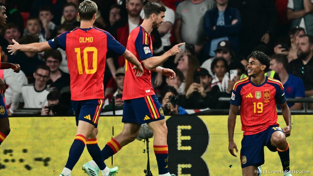 Ligue des nations: l’Espagne remporte le choc face à l’Angleterre à Wembley