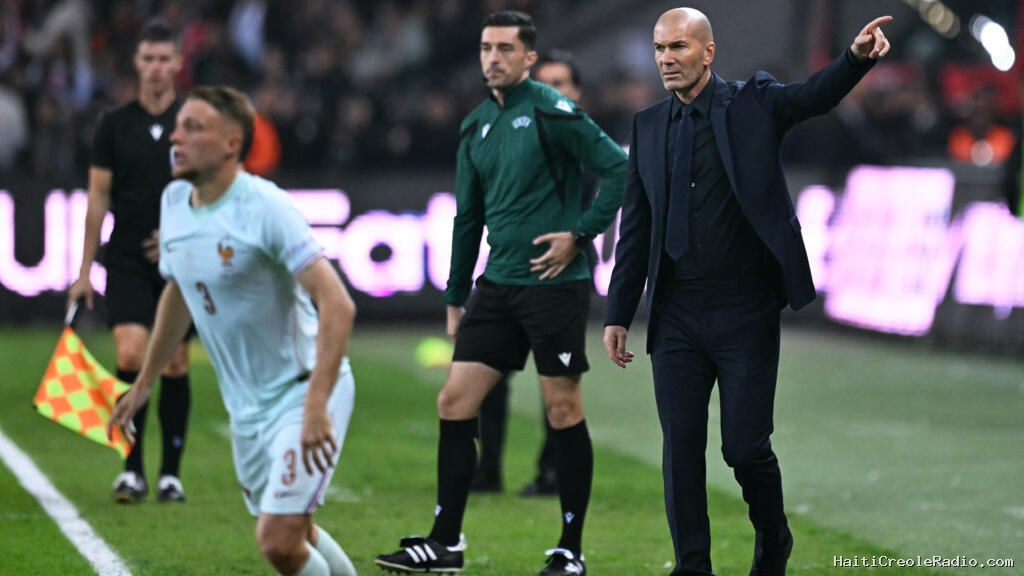 Ligue des nations : pour sa première sur le banc français, Zinédine Zidane commence par une victoire contre la Turquie