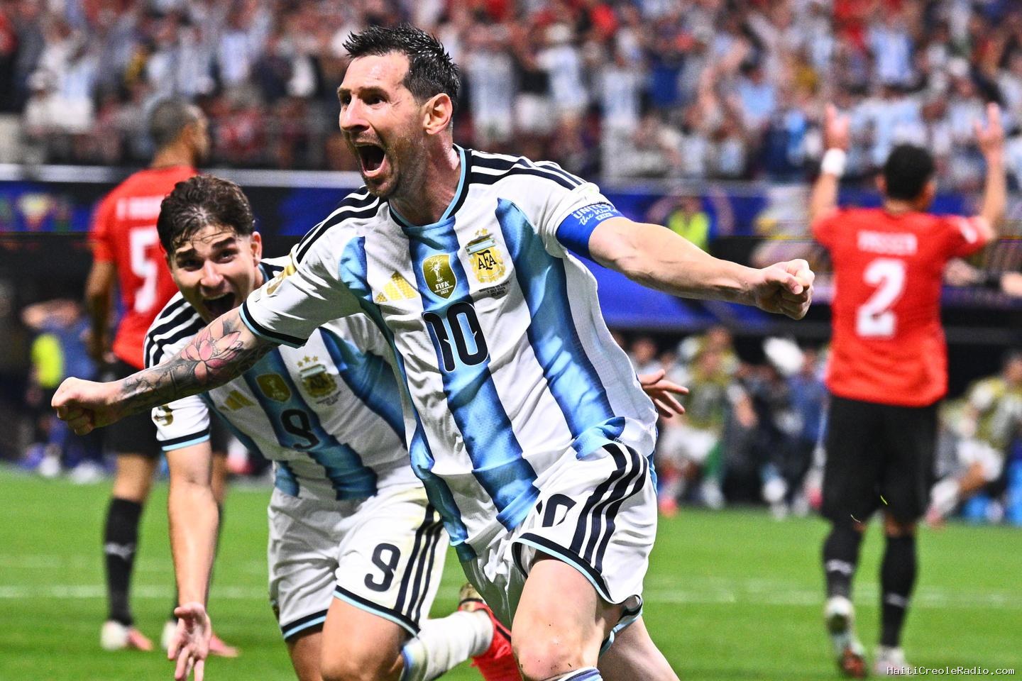 Lionel Messi délivre une renversante Argentine, qui a frôlé l’élimination face à l’Egypte à la Coupe du monde 2026
