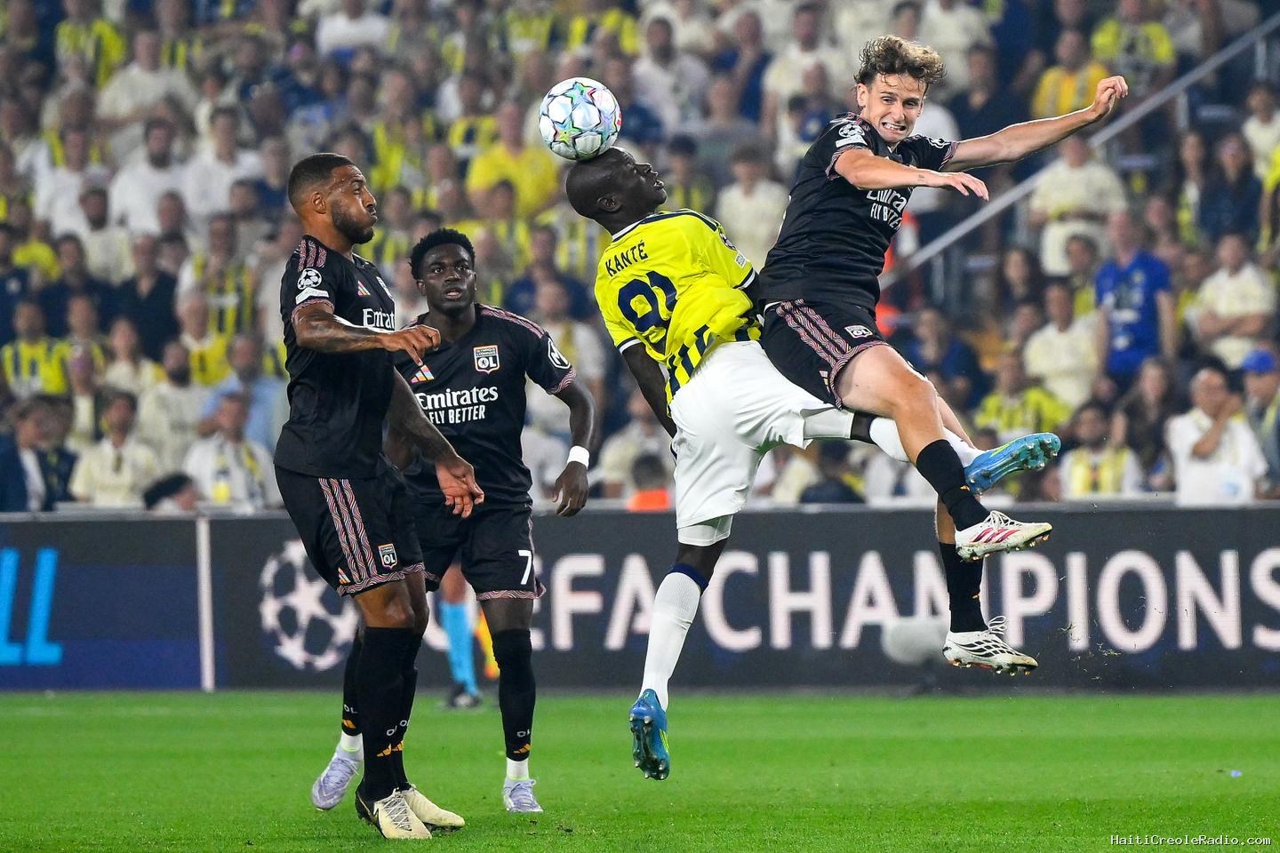 L’OL résiste au Fenerbahçe et maintient l’espoir d’une qualification pour la Ligue des champions