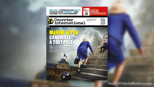 Marine Le Pen, candidate à la présidentielle : un défi moral pour la presse étrangère
