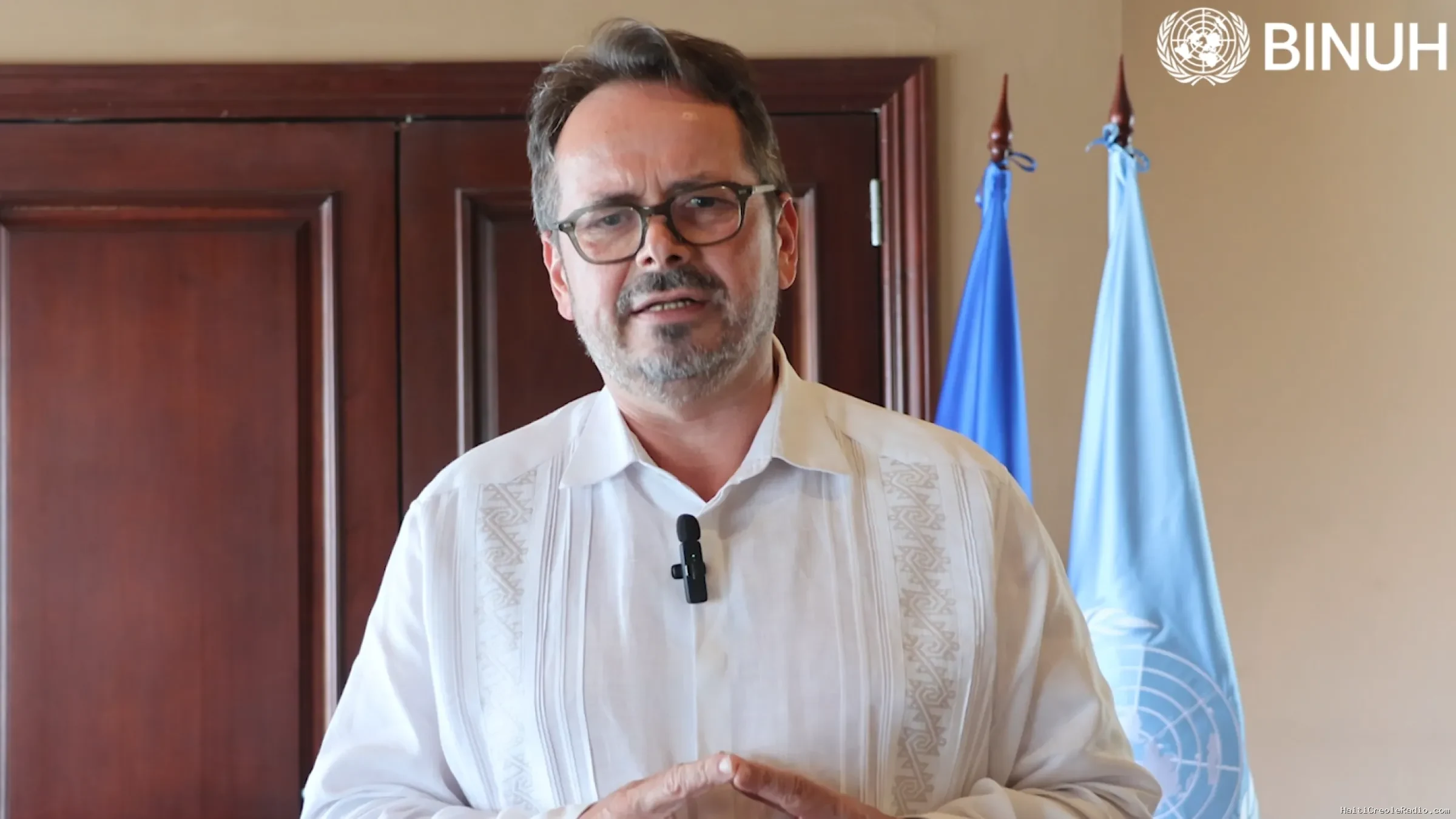 Message du Représentant spécial du Secrétaire général des Nations Unies en Haïti, Carlos Ruiz Massieu, à l’occasion de la Journée internationale de la paix, le 21 septembre 2026