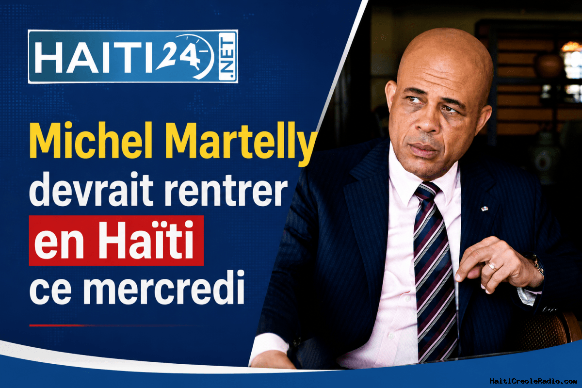 Michel Martelly devrait rentrer en Haïti ce mercredi