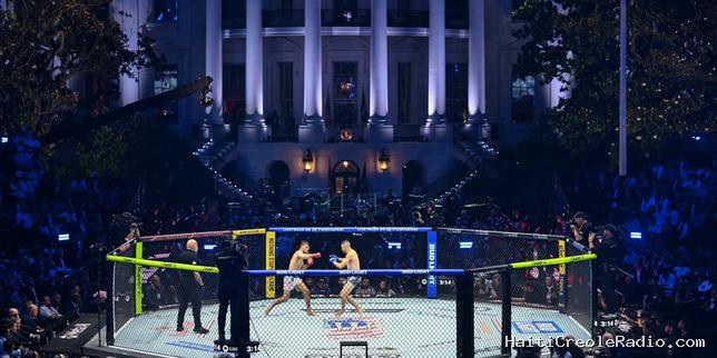 MMA dans « Le Monde », de la clandestinité en France au show devant la Maison Blanche