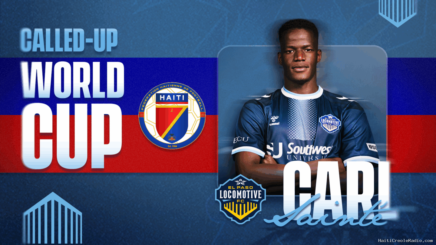 Mondial 2026 | Carl Sainté, joueur d’El Paso Locomotive FC au Texas, retenu avec les Grenadiers