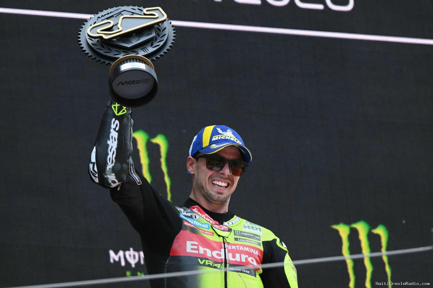 Moto GP : l’Italien Fabio Di Giannantonio, vainqueur d’un Grand Prix de Catalogne mouvementé, le Français Johann Zarco évacué