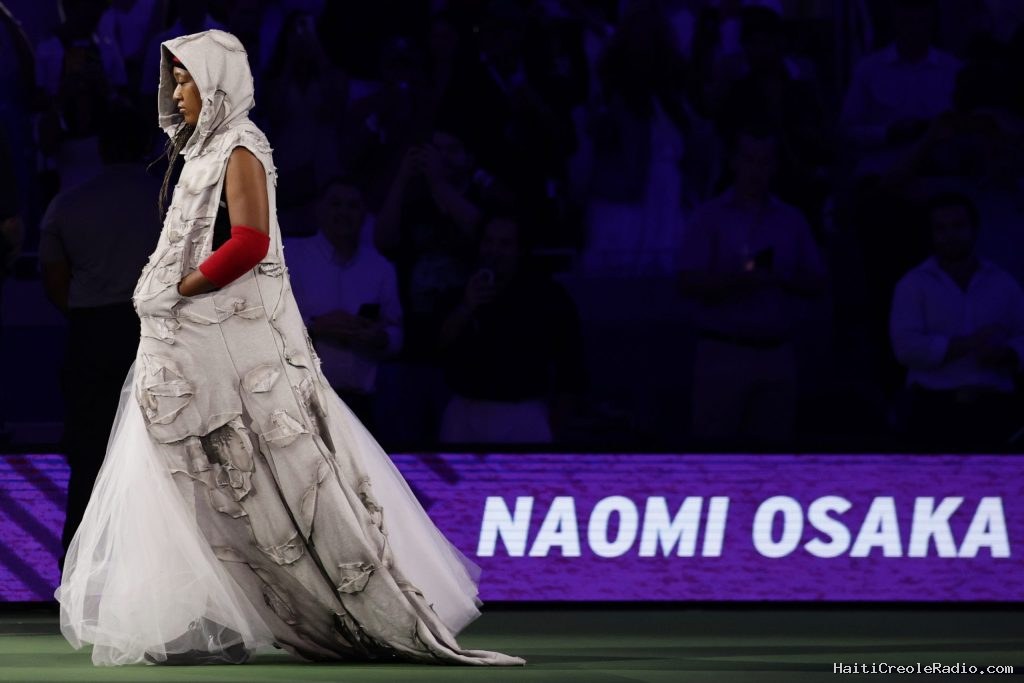 Naomi Osaka channels Allen Iverson in latest US Open fashion statement