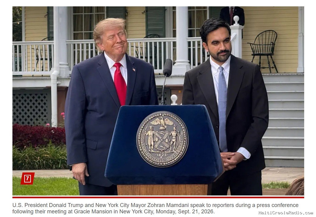 NEW YORK | TPS haïtien : le maire de New York, Zohran Mamdani, intervient directement auprès de Donald Trump