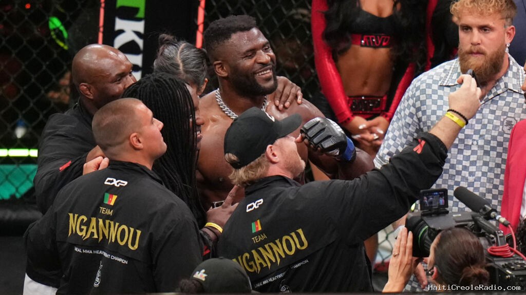 Ngannou ne combattra peut-être jamais Jon Jones, mais c'est un peu comme s'il avait déjà gagné