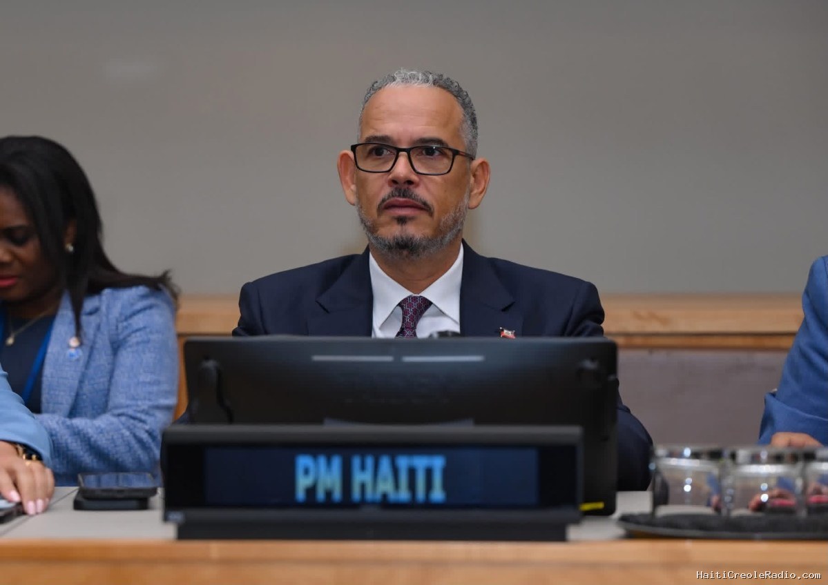 ONU : le Premier Ministre Alix Didier Fils-Aimé présente les priorités d’Haïti au Groupe consultatif spécial