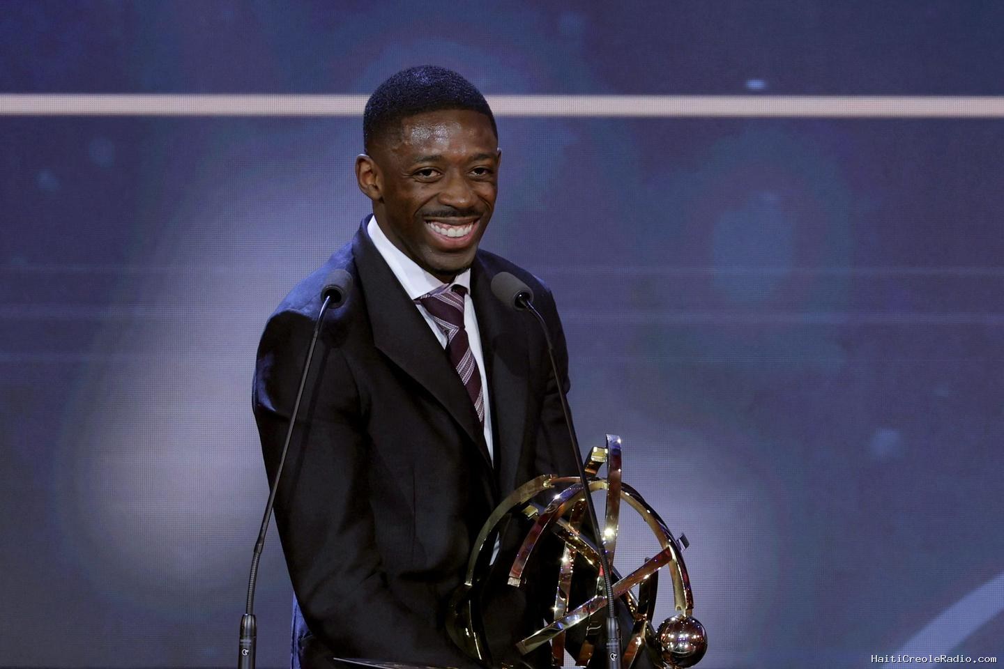 Ousmane Dembélé désigné sacré meilleur joueur de la saison de Ligue 1