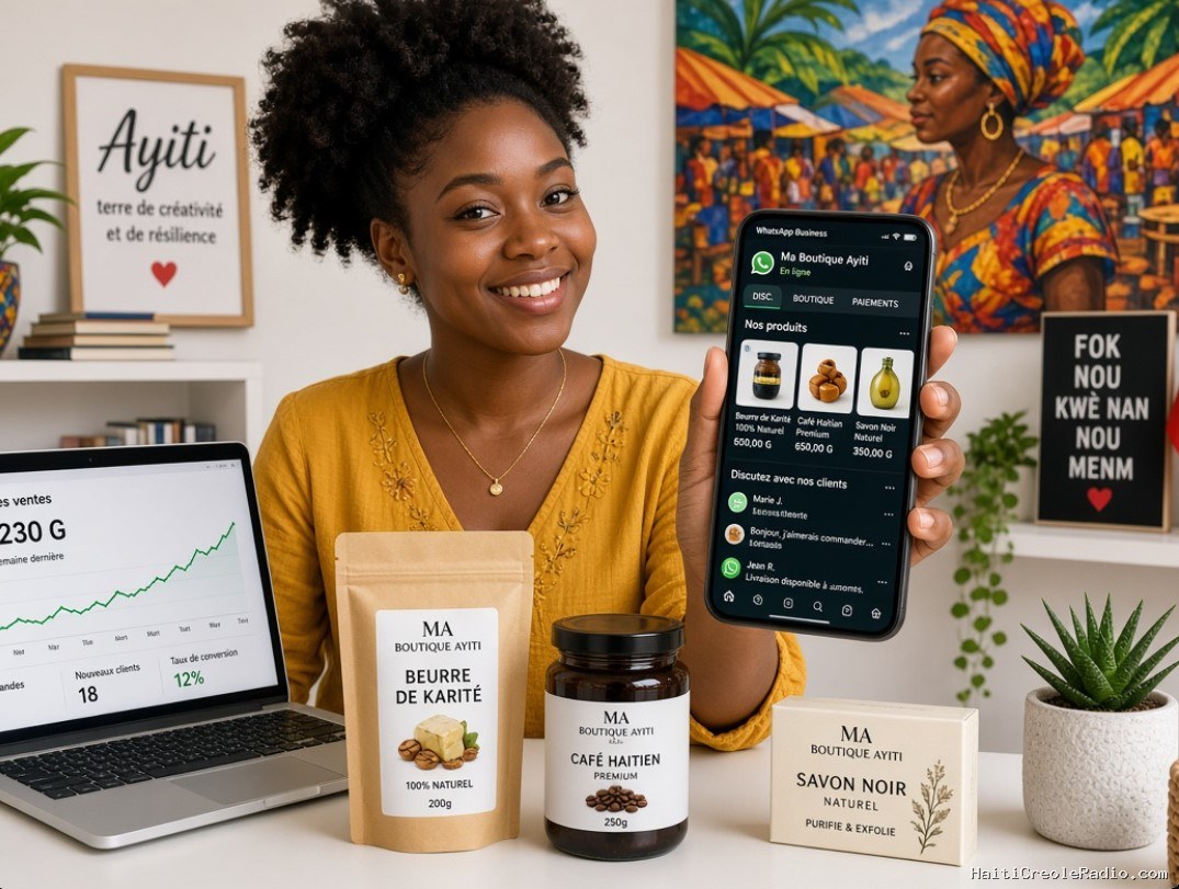 Pas de Shopify, pas de paypal, pas de panier virtuel : les jeunes haïtiens inventent leur propre e-commerce … sur WhatsApp