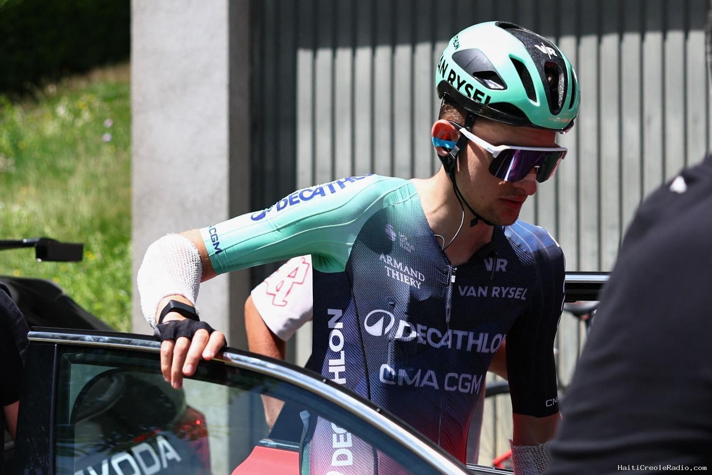 Paul Seixas abandonne lors de la dernière étape du Tour Auvergne-Rhône-Alpes, à trois semaines du Tour de France