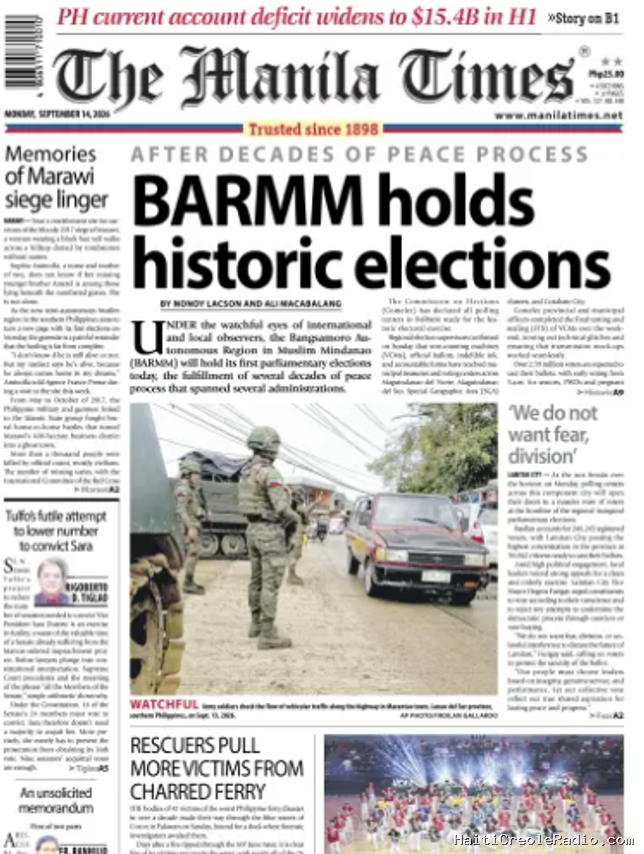 Philippines : des élections “historiques” dans la région autonome du Bangsamoro