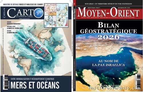 Planisphère. Pourquoi lire les revues Carto et Moyen-Orient ? Avec G. Fourmont