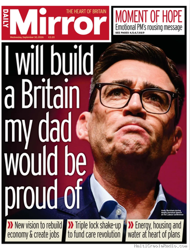 Réforme des retraites, rapprochement avec l’UE : Andy Burnham dévoile son nouveau Royaume-Uni