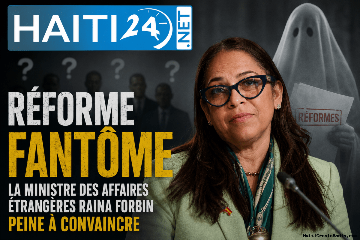 Réforme fantôme : la ministre des Affaires étrangères Raina Forbin peine à convaincre