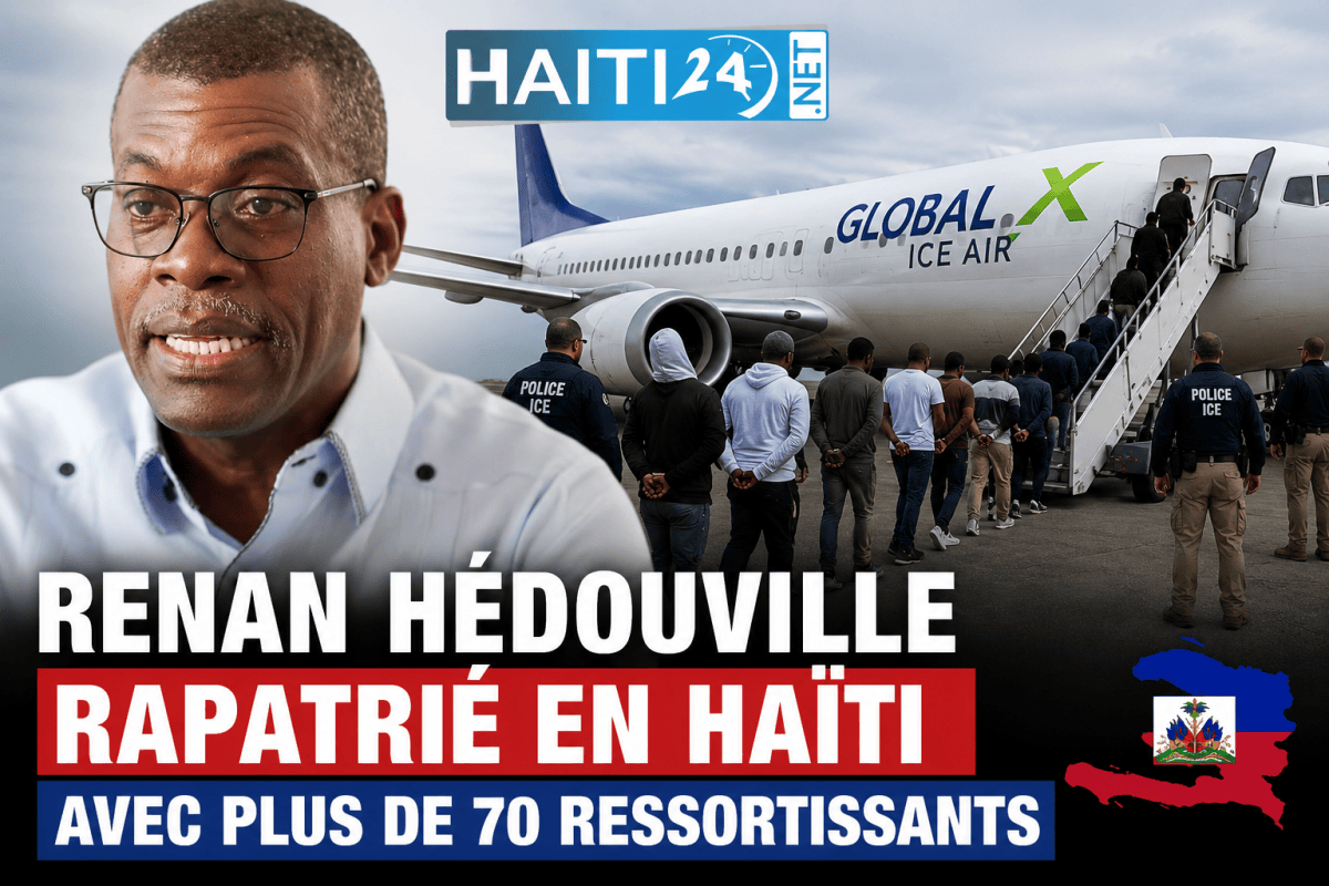 Renan Hédouville rapatrié en Haïti avec plus de 70 ressortissants