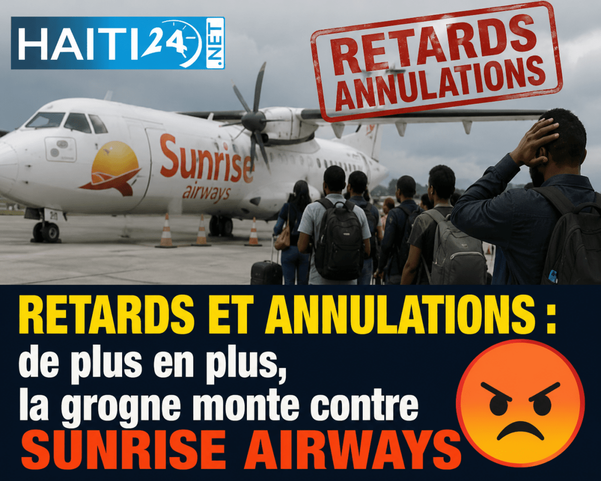 Retards et annulations : de plus en plus, la grogne monte contre Sunrise Airways0
