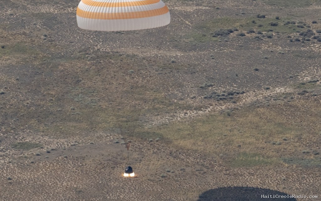 Retour sur Terre pour l'équipage de l'expédition 74 de l'ISS