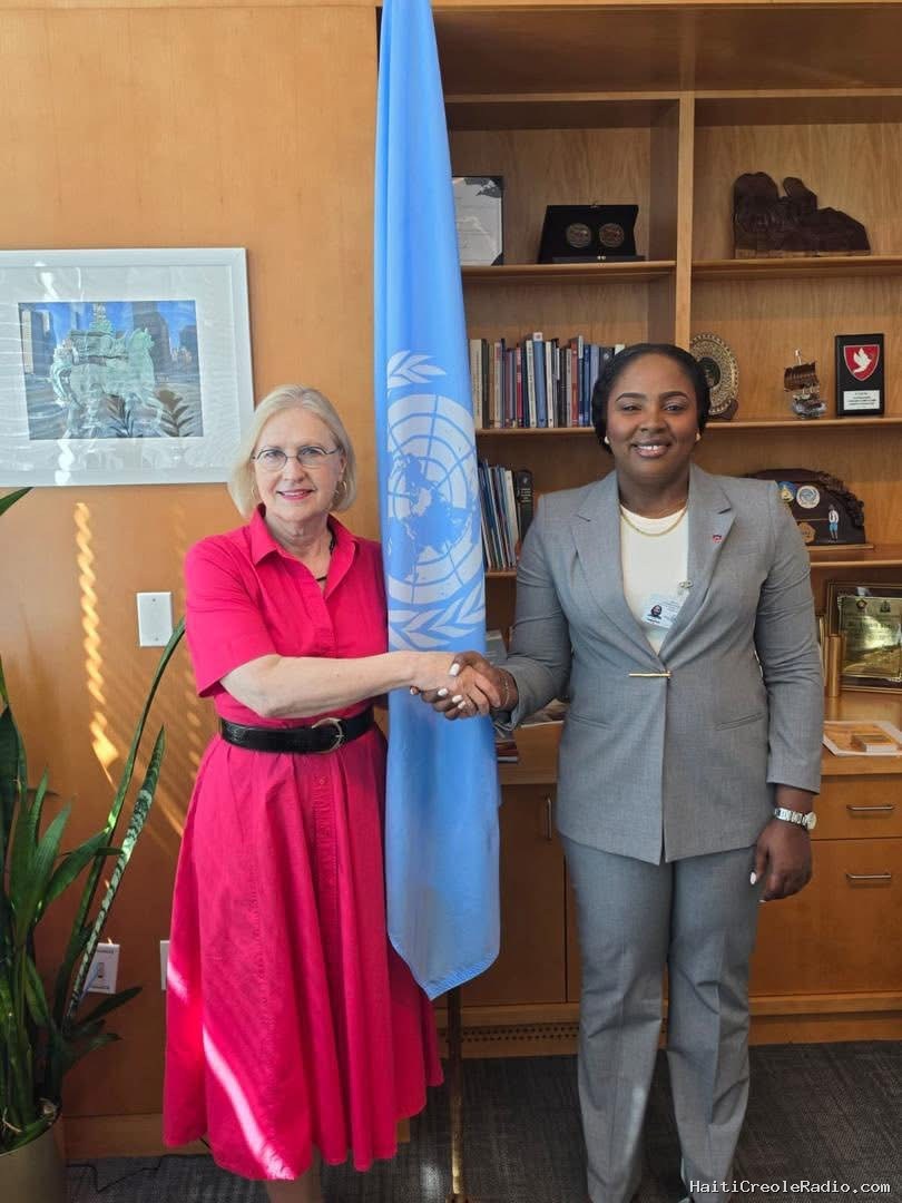 Sandra Paulemon plaide pour un soutien international renforcé en faveur de la paix et du développement en Haïti