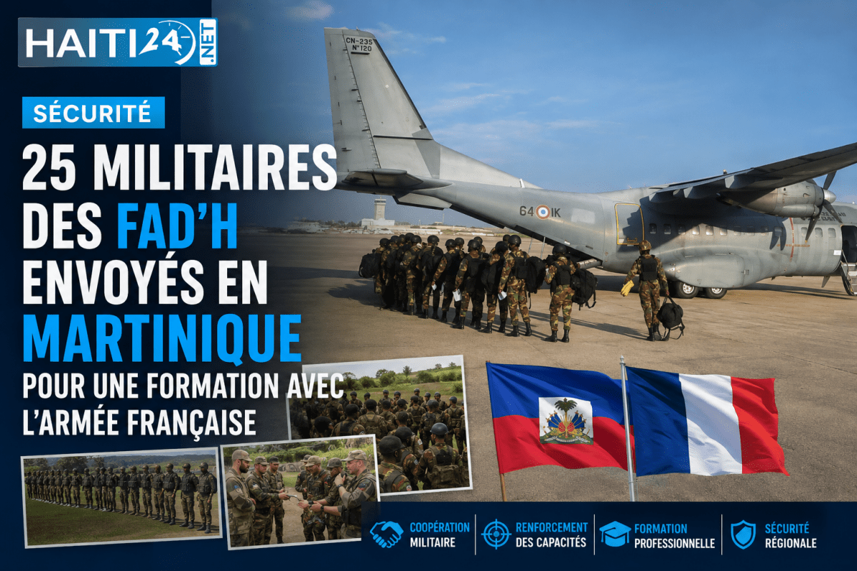 Sécurité : 25 militaires des FAD’H envoyés en Martinique pour une formation avec l’armée française