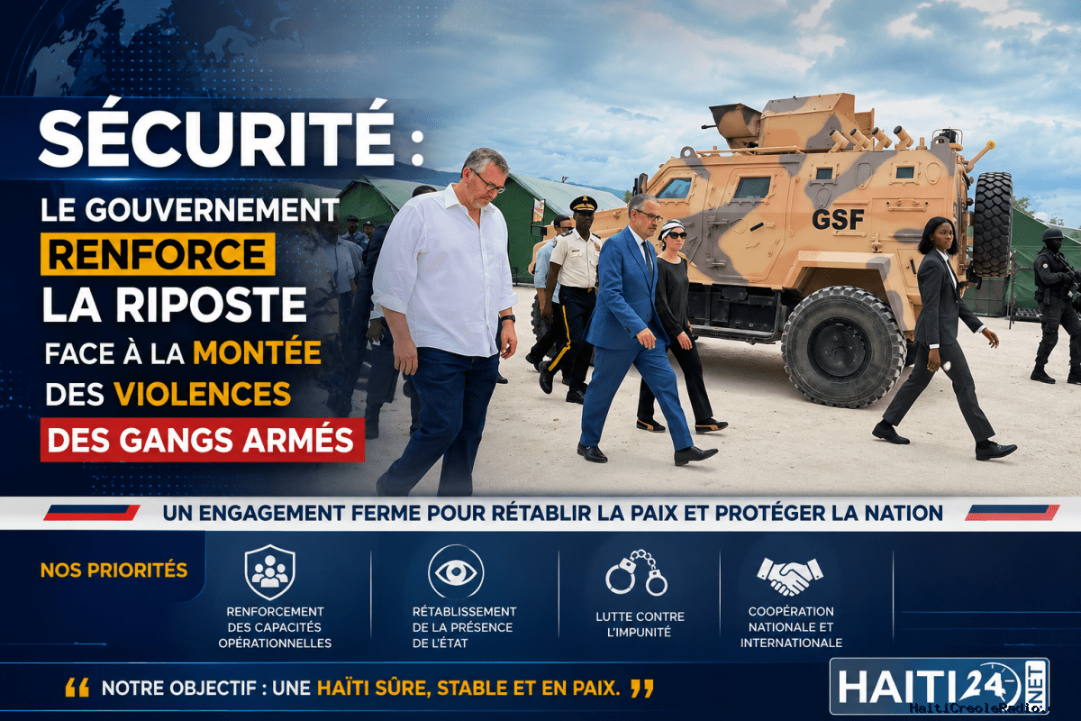 Securité : le gouvernement renforce la riposte face à la montée des violences des gangs armés