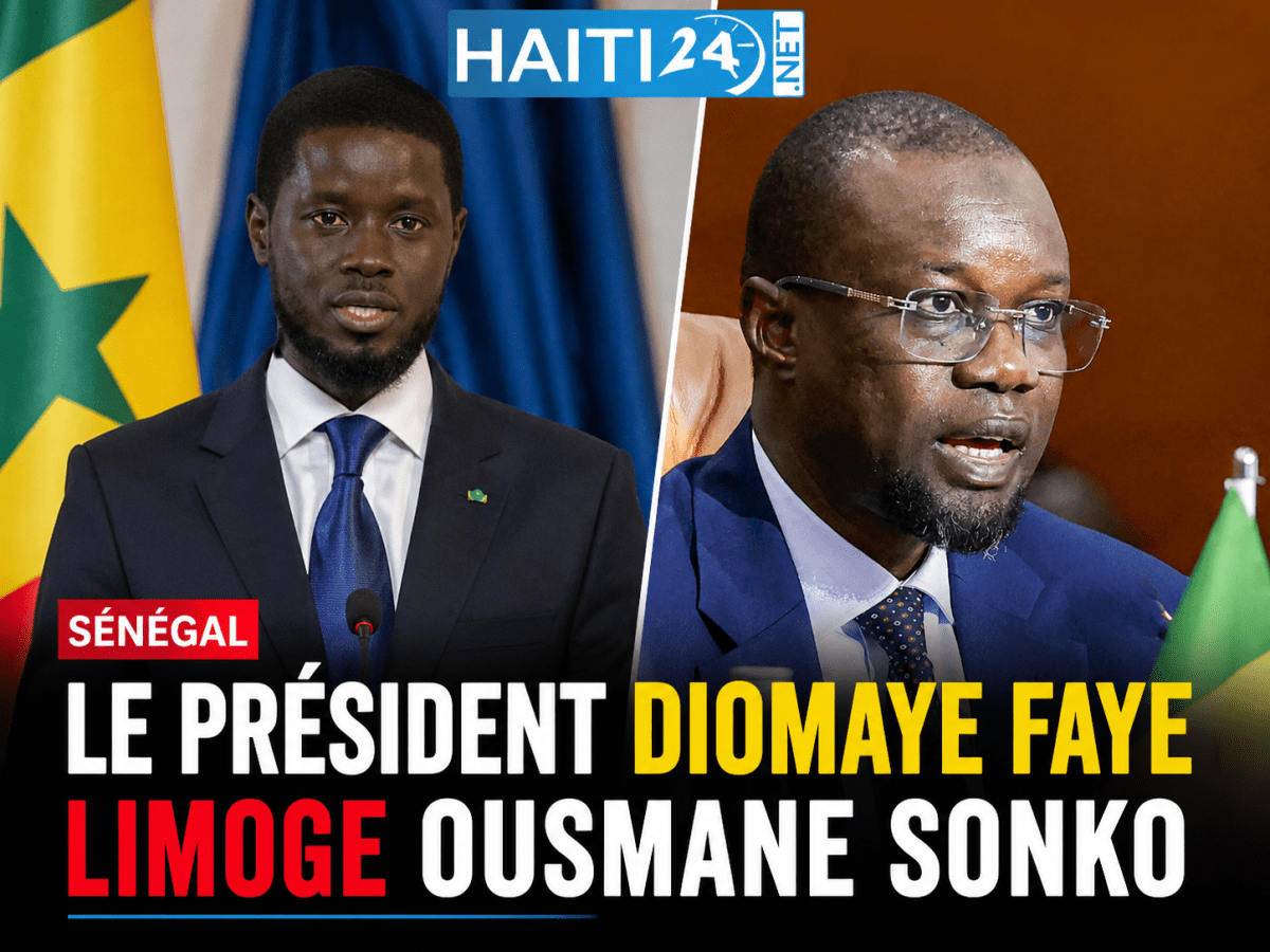 Sénégal : le président Diomaye Faye limoge Ousmane Sonko