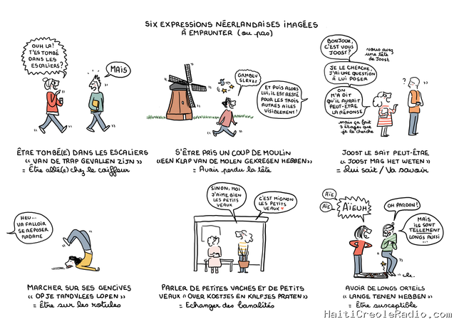 Six expressions néerlandaises imagées à emprunter (ou pas)