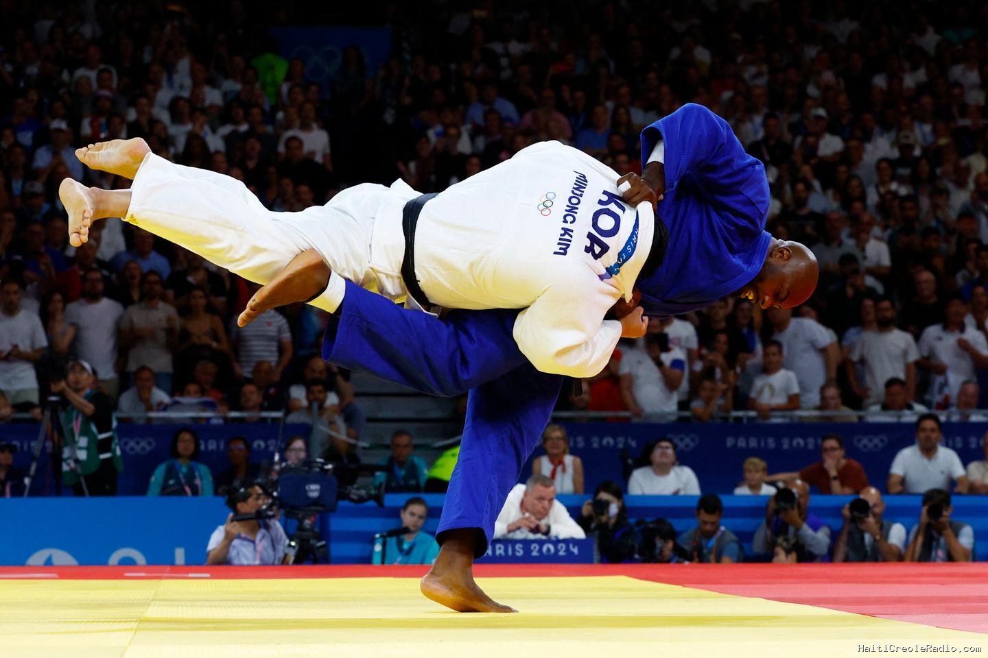 Teddy Riner, absent des Mondiaux de judo, gère sa « course contre la montre » vers les Jeux de Los Angeles 2028