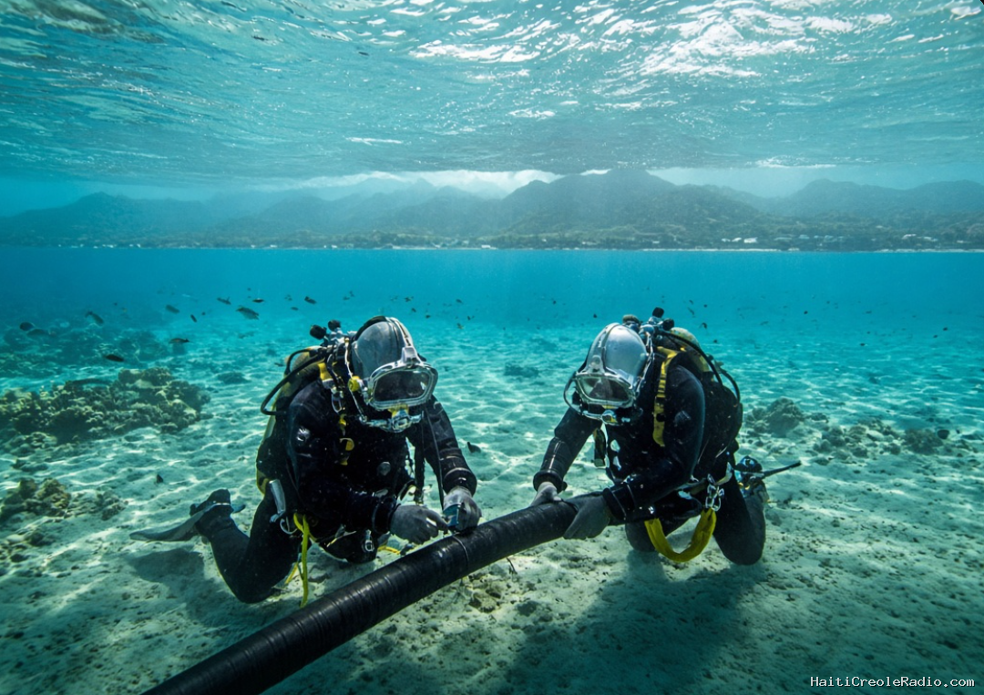 Télécoms : Deux câbles sous-marins relient Haïti au monde. La République dominicaine, elle, en a au moins quatre