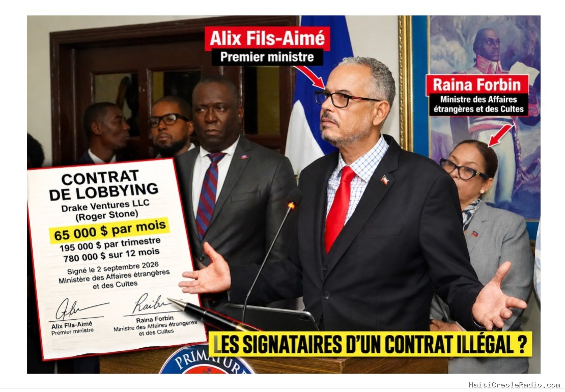The Rio Times | Haïti : 65 000 dollars par mois à Roger Stone — la HAFFD demande à Alix Fils-Aimé et à Raina Forbin de s’expliquer