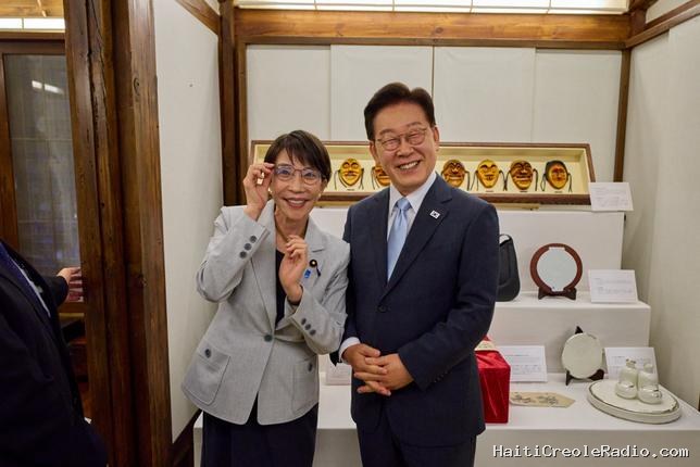 Tokyo et Séoul affichent leur bonne entente et leurs ambitions en Asie du Sud-Est