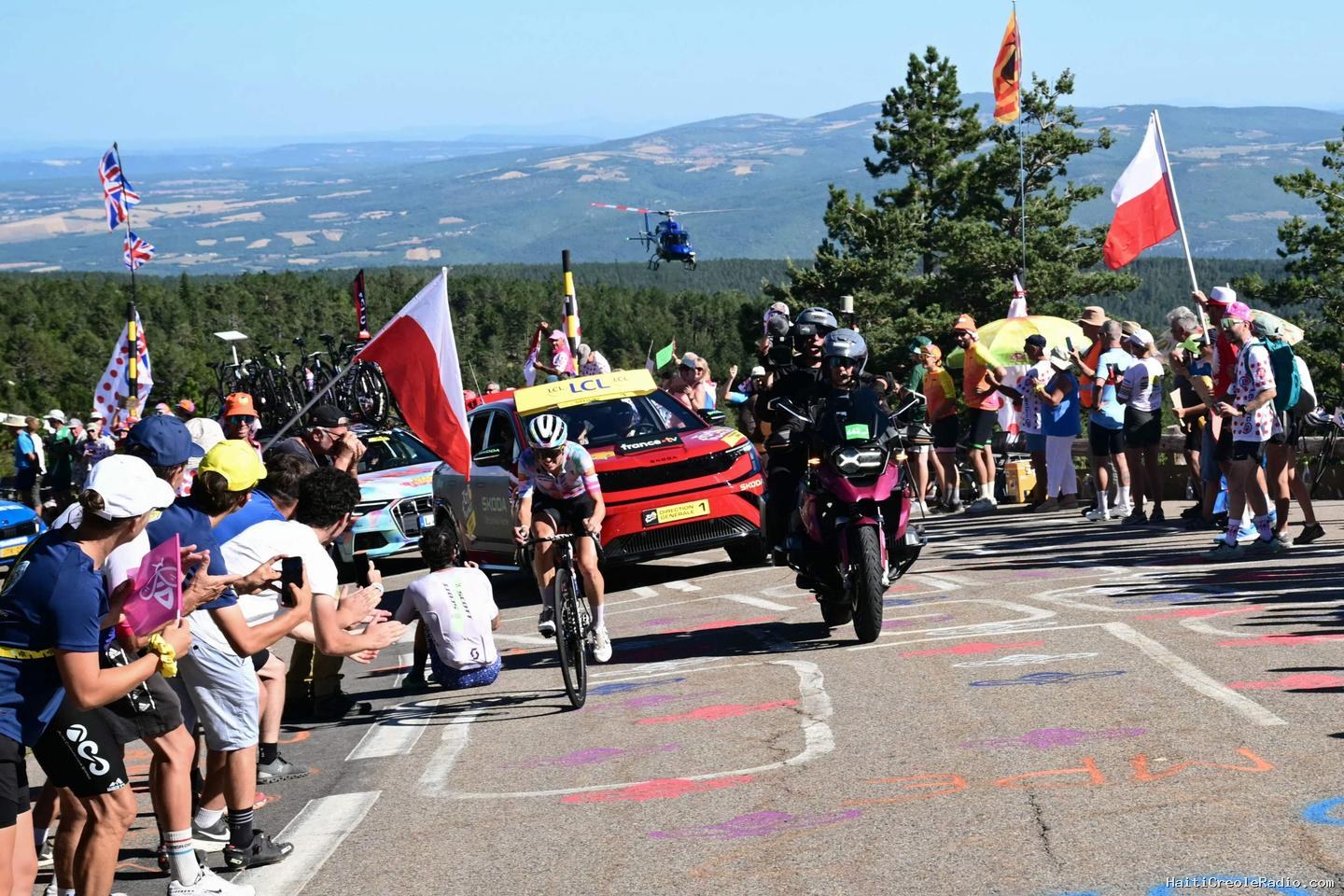 Tour de France Femmes 2026 : Katarzyna Niewiadoma se pare de jaune sur le mont Ventoux