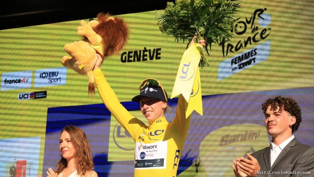 Tour de France femmes: Lorena Wiebes remporte la deuxième étape et conserve son maillot jaune