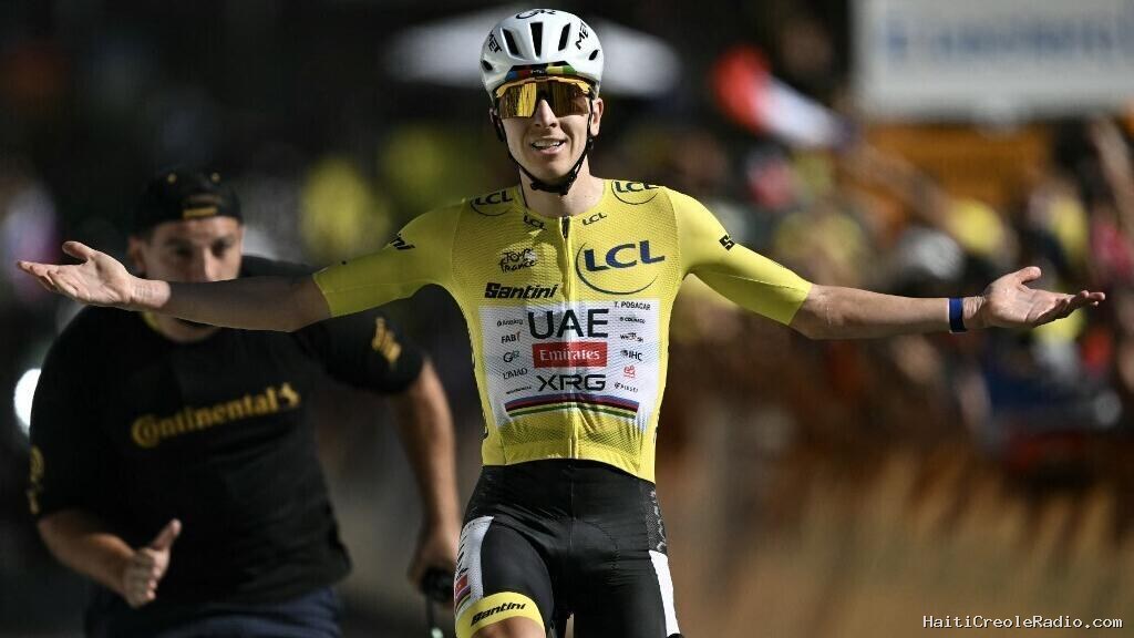 Tour de France: Tadej Pogacar s'impose à l'Alpe d'Huez lors de la 19e étape