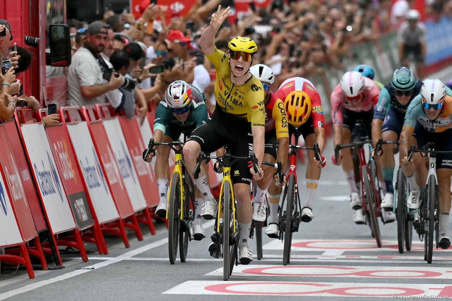 Tour d’Espagne : Matthew Brennan, premier coureur depuis Tadej Pogacar à remporter trois étapes pour son premier Grand Tour