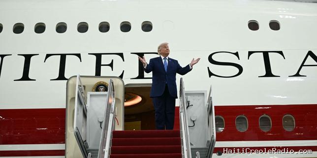 Trump dévoile le nouvel Air Force One offert par le Qatar, sa « Maison Blanche volante »