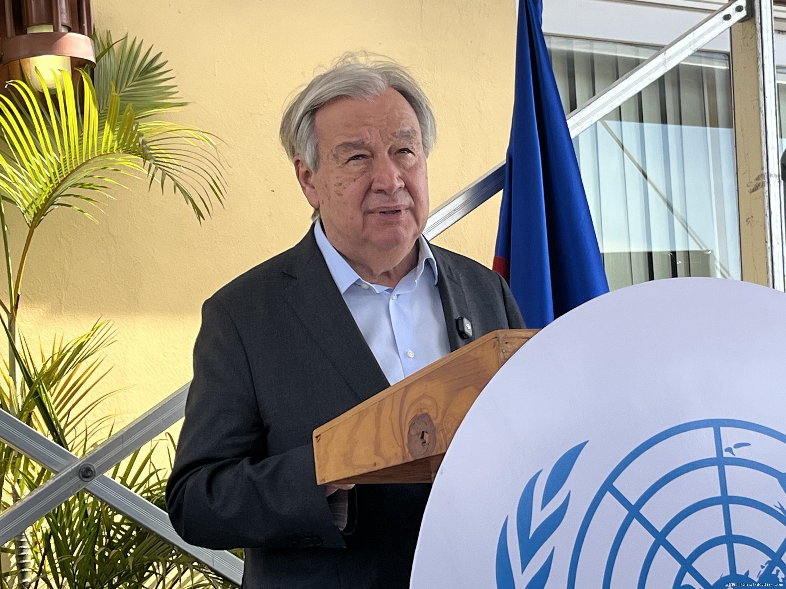 UN Secretary-General António Guterres urges world leaders to keep promises to Haiti