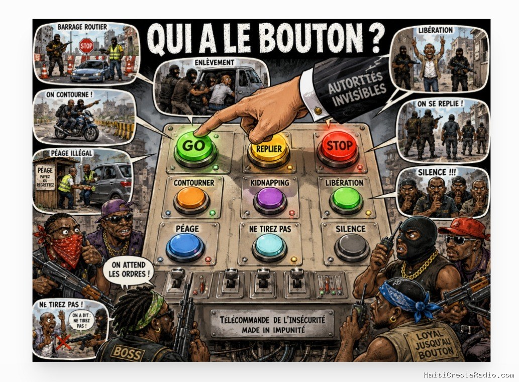 Une minute de la rédaction | Haïti : qui possède le bouton « ON/OFF » des gangs avant les élections ?