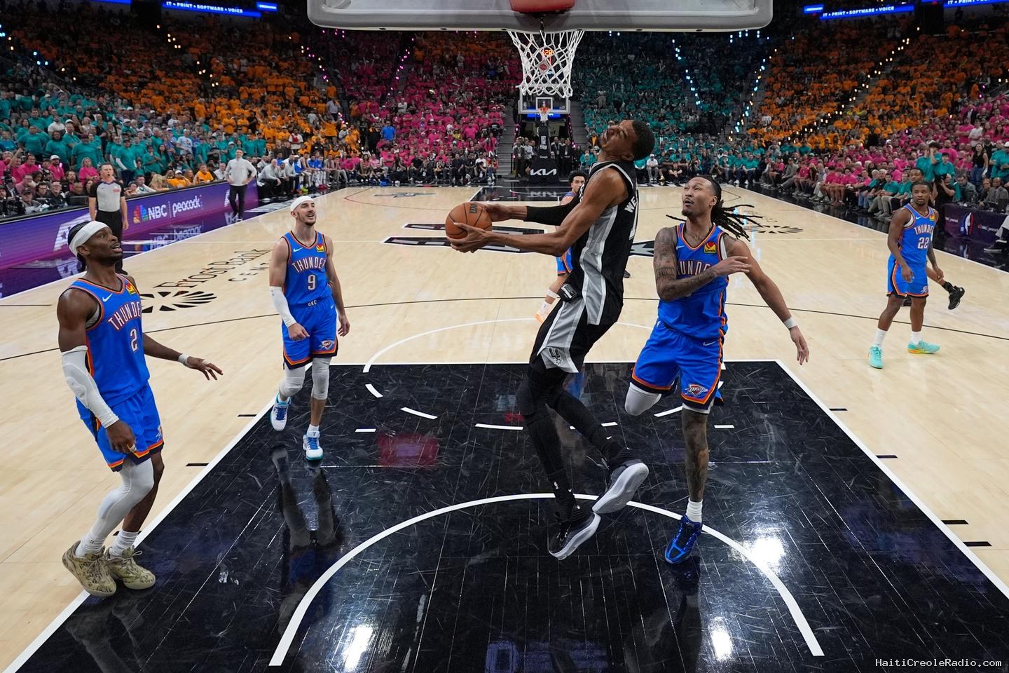 Victor Wembanyama et les Spurs, pris par l’étau du Thunder, désormais menés par les champions NBA