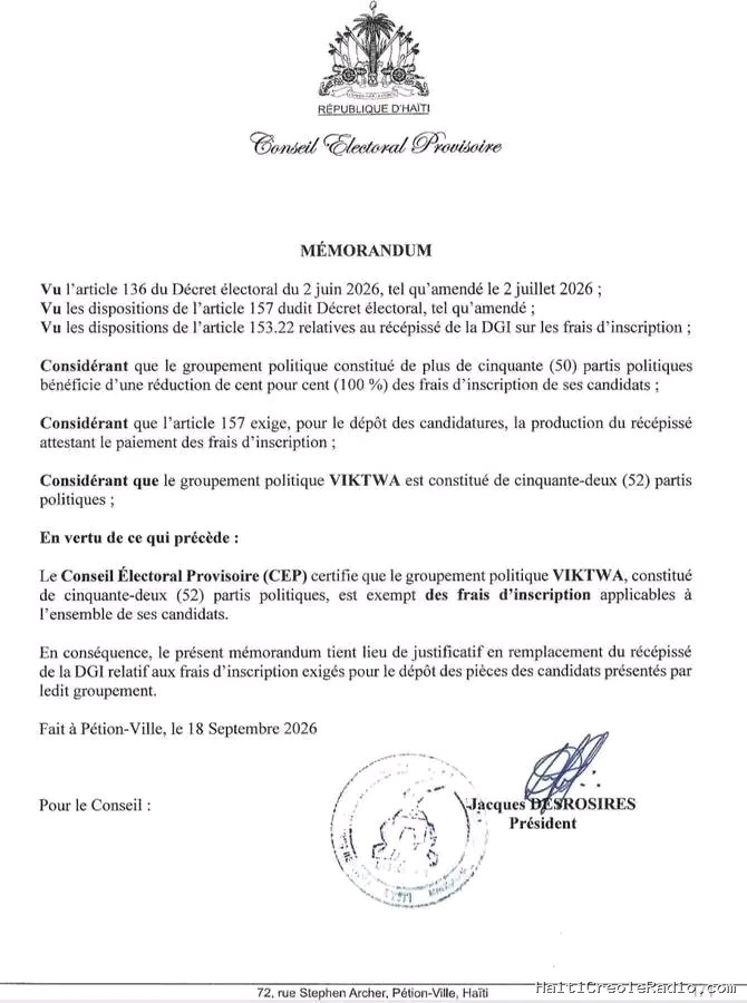 Voici le résultat de la collusion, de la complicité de Lavalas, OPL, EDE